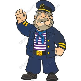 Nautical Jolly Sea Captain