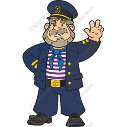 Cartoon Sailor Captain