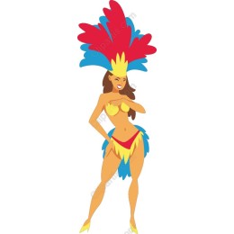 Vibrant Carnival Dancer