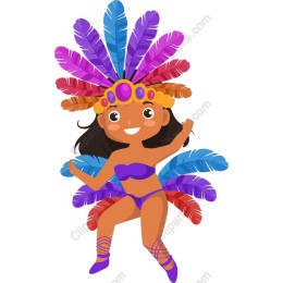 Colorful Festival Dancer