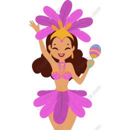 Vibrant Joyful Dancer