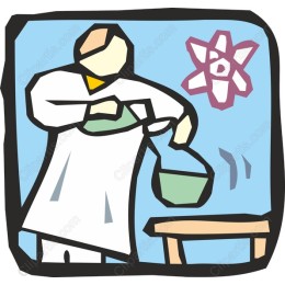 Scientist Mixing Ingredients