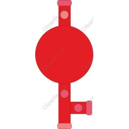 Bold Red Geometric