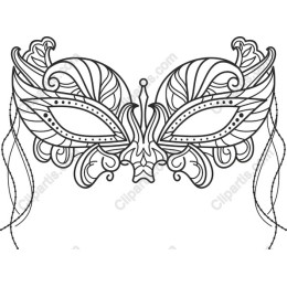 Elegant Masquerade Mask
