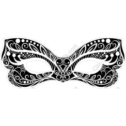 Elegant Ornate Masquerade Mask