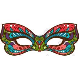 Colorful Decorative Mask