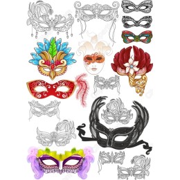 Exquisite Decorative Masks Bundle