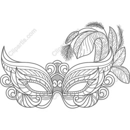 Intricate Masquerade Mask