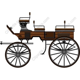 Vintage Horse-Drawn Carriage