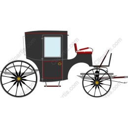 Vintage Horse-Drawn Carriage