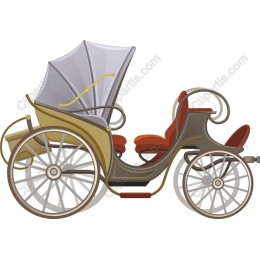 Vintage Horse-Drawn Carriage