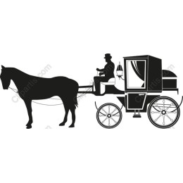 Timeless Elegance: Horse-Drawn Carriage