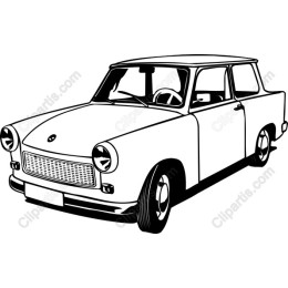 Vintage Trabant Car