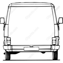 Classic Van Rear View