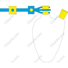 Modern Blue and Yellow Geometric