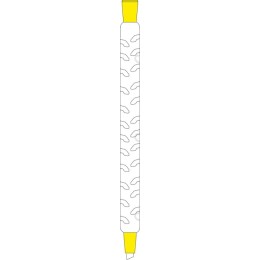 Yellow Handle Rolling Pin