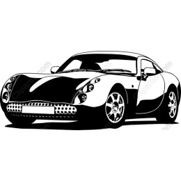 Sleek Sports Car