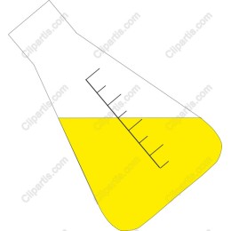Yellow Laboratory Flask