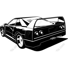 Black Sports Car