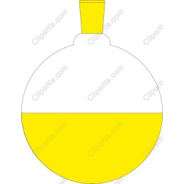 Vibrant Yellow Flask