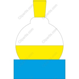 Stylized Laboratory Flask