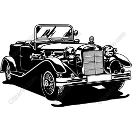 Vintage Convertible Car