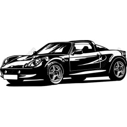Sleek Sports Car