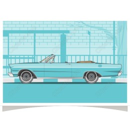 Vintage Convertible Car