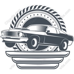 Retro Classic Car