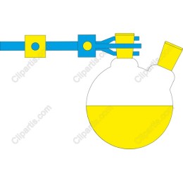 Vibrant Laboratory Glassware