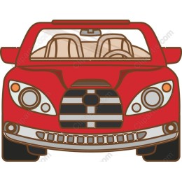 Classic Red Car