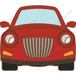 Classic Red Car