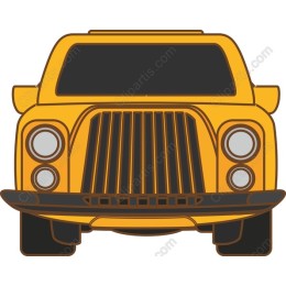 Classic Yellow Car