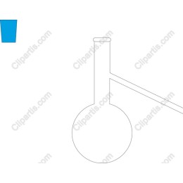 Minimalist Laboratory Flask