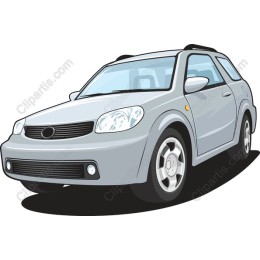 Sleek Modern Compact Car