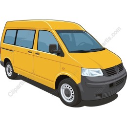 Vibrant Yellow Van