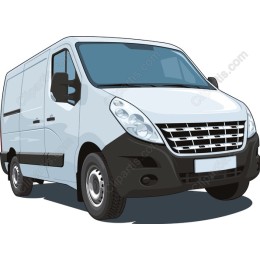 White Delivery Van