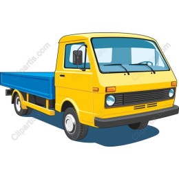 Vibrant Yellow Truck