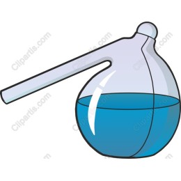 Vibrant Laboratory Flask