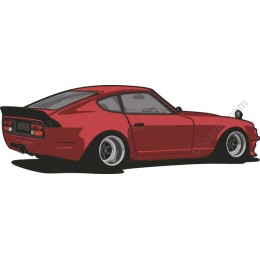 Classic Red Sports Car