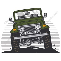 Classic Off-Road Vintage Jeep