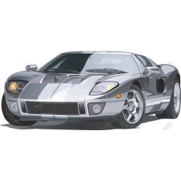 Sleek Sports Car