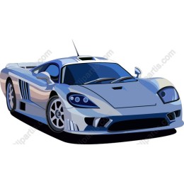 Sleek Futuristic Sports Car
