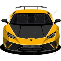 Yellow Sports Car