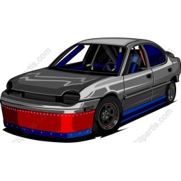 Dynamic Modified Racing Car
