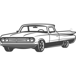 Classic 1960s Pickup Truck