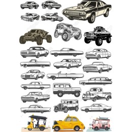 Vintage and Modern Vehicle Bundle