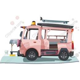 Pink Food Truck
