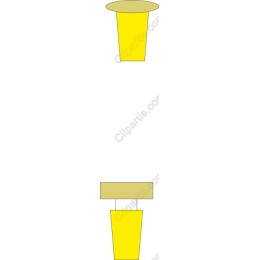 Bright Yellow Cup and Saucer