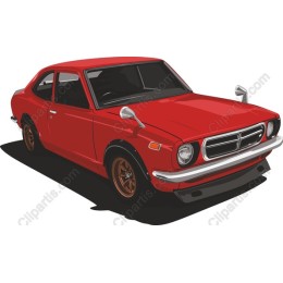 Vintage Red Car